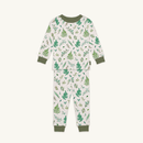 Grow Grows Organic Country Leaf Pyjamas | Organic Kids PJs and Nightwear - Clair de Lune UK