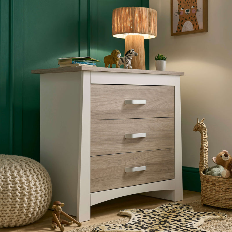 CuddleCo Ada Dresser & Changer as a dresser | Dressers & Changers | Storage Solutions | Nursery Furniture - Clair de Lune UK