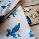 Close up on the Grow Grows Cosmic Constellations Pyjamas | Organic Kids PJs and Nightwear - Clair de Lune UK