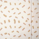 Dash Foldable Travel Changing Mat close-up of the dusky pink pattern | Bathing & Changing Essentials - Clair de Lune UK