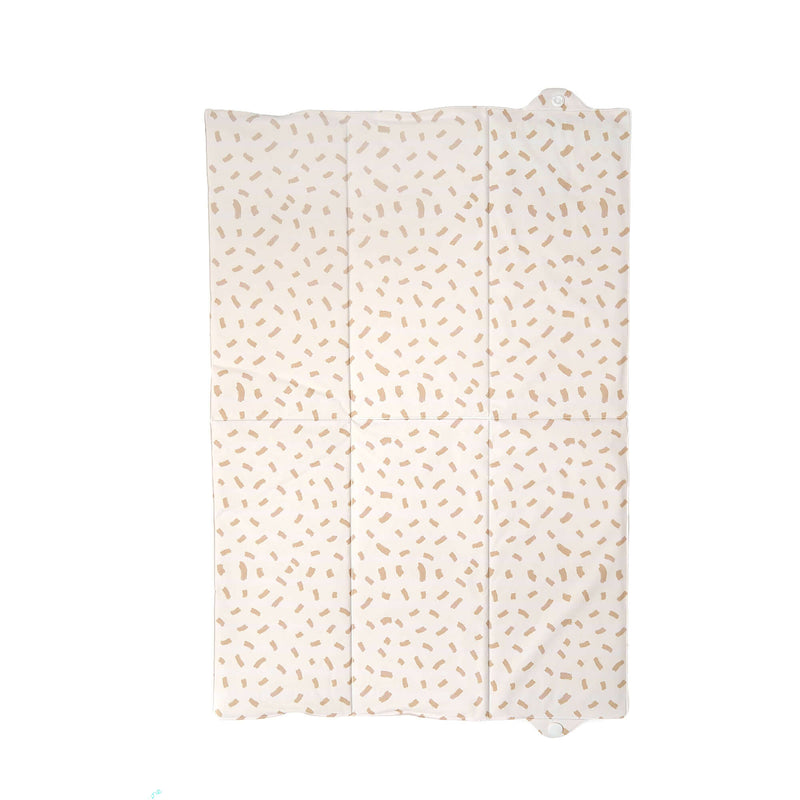 Dash Foldable Travel Changing Mat laid out flat on white background | Bathing & Changing Essentials - Clair de Lune UK