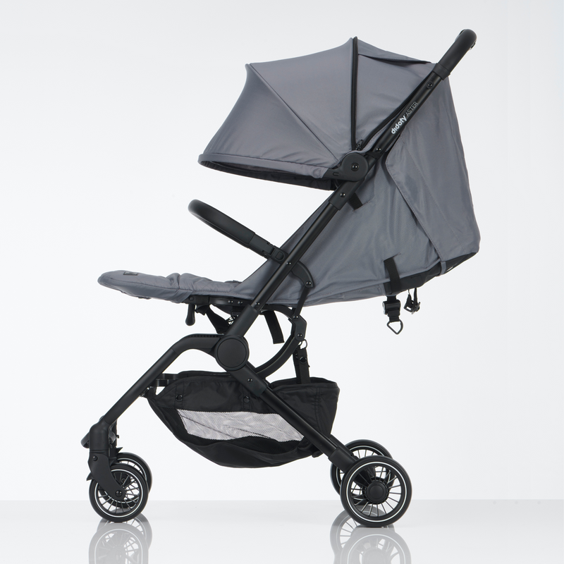  Didofy Grey New Aster 2 Ultra-Compact Pushchair & Travel System with the adjustable chassis | Didofy | Pushchairs and Travel Systems | Baby & Kid Travel - Clair de Lune UK