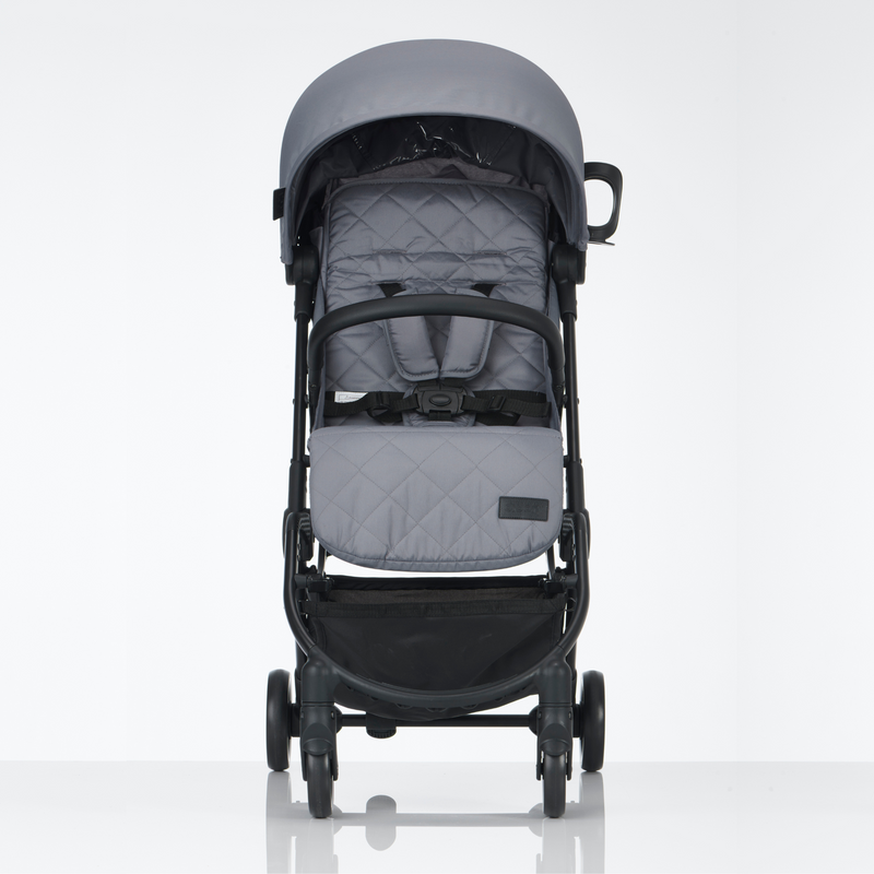 Didofy Grey New Aster 2 Ultra-Compact Pushchair & Travel System showing the comfy sear | Didofy | Pushchairs and Travel Systems | Baby & Kid Travel - Clair de Lune UK