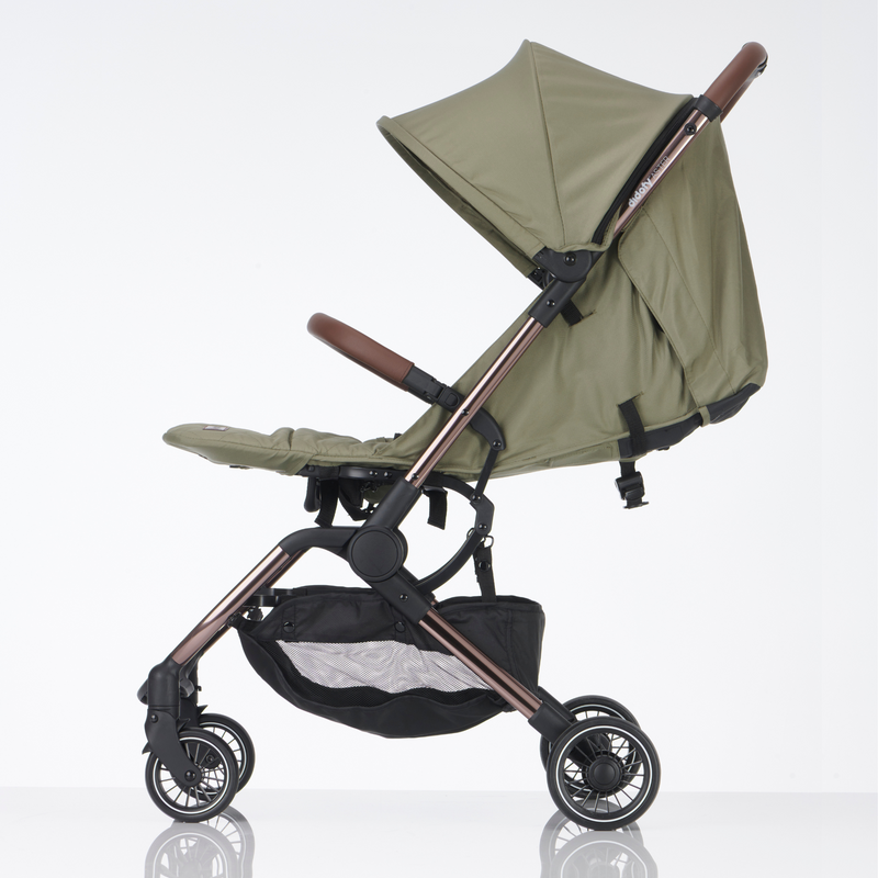 Didofy Green New Aster 2 Ultra-Compact Pushchair & Travel System with the extendable UPF50 waterproof hood | Didofy | Pushchairs and Travel Systems | Baby & Kid Travel - Clair de Lune UK