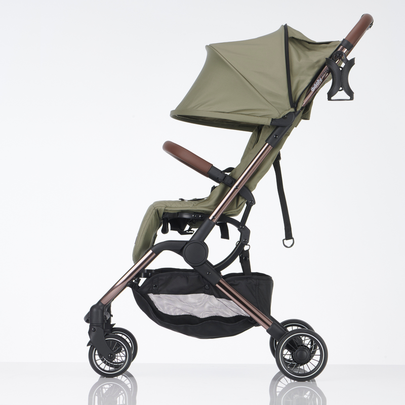 Didofy Green New Aster 2 Ultra-Compact Pushchair & Travel System with the adjustable chassis | Didofy | Pushchairs and Travel Systems | Baby & Kid Travel - Clair de Lune UK