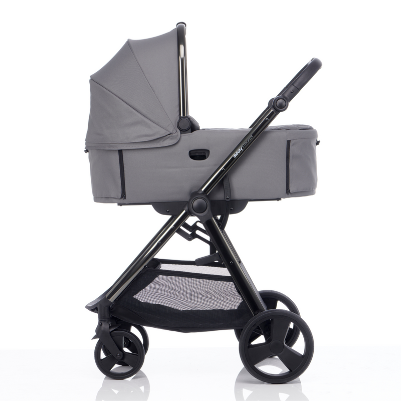 Didofy Stargazer Grey Collapsible Carrycot on the Didofy Stargazer Grey Pushchair | Moses Baskets | Co-sleepers | Travel Cribs | Baby & Kid Travel - Clair de Lune UK