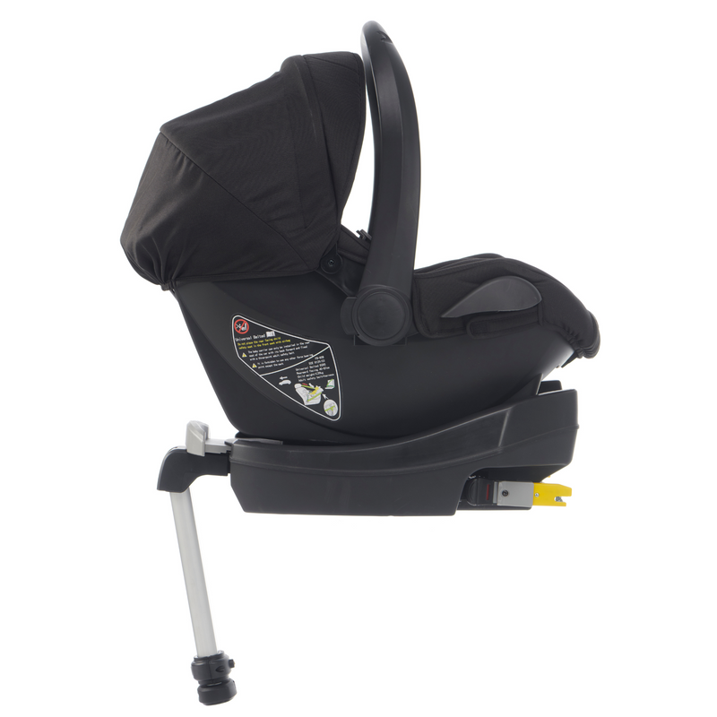 The matching Stargazer car seat on the Stargazer Isofix in the Didofy Black Stargazer 11 Piece Ultimate Travel System Bundle | Didofy | Pushchairs and Travel Systems | Baby & Kid Travel - Clair de Lune UK