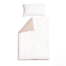 Reversible Little Duckling Cot Bed Duvet Cover and Pillowcase Set | Toddler and Baby Bedding | Nursery Linen - Clair de Lune UK