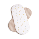 Flat lay of 2 Pack Fitted Little Duckling Moses Basket Sheets - 74 x 30 cm | Baby Sheets | Bassinet & Moses Basket Bedding  Clair de Lune UK