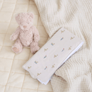 Duckling Foldable Travel Changing Mat packed up on the cream organic play mat | Baby Change Mats | Bathing & Changing Essentials - Clair de Lune UK