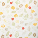 East Coast Eco Sonic Changing Mat close up of the treetops print and microfibre fabric | Baby Bathing Essentials | Eco Baby Products - Clair de Lune UK