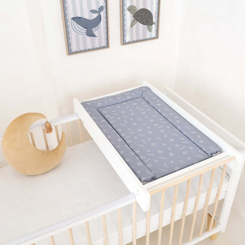East Coast Seashell Changing Mat | Baby Bath Time Essentials - Clair de ...