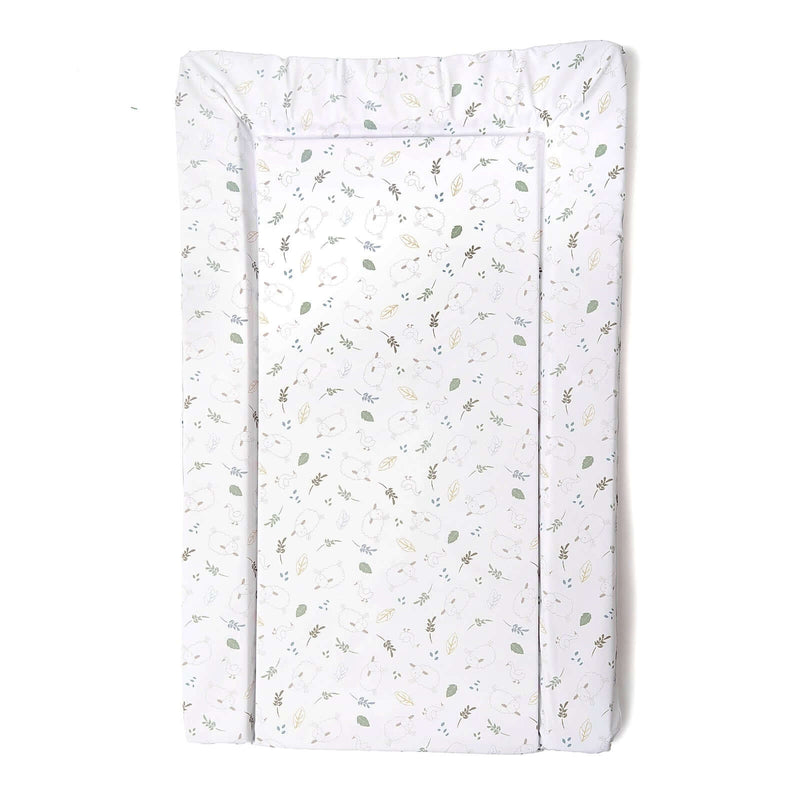 East Coast Counting Sheep Changing Mat laid flat | Bathing & Changing Essentials - Clair de Lune UK 