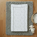 East Coast Counting Sheep Changing Mat on the floor on a grey rug | Bathing & Changing Essentials - Clair de Lune UK