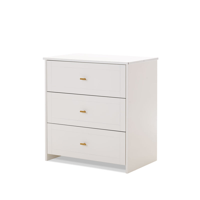  The dresser of the White Obaby Evie Mini 3 Piece Room Set | Nursery Furniture Sets | Room Sets | Nursery Furniture - Clair de Lune UK