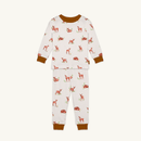 Grow Grows Organic Fleeting Fawn Pyjamas | Organic Kids PJs and Nightwear - Clair de Lune UK