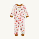 Grow Grows Organic Fluffy Foxes Pyjamas | Organic Kids PJs and Nightwear - Clair de Lune UK