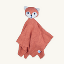 Organic knitted cotton GrowGrows Fox Animal Comforter - Clair de Lune UK