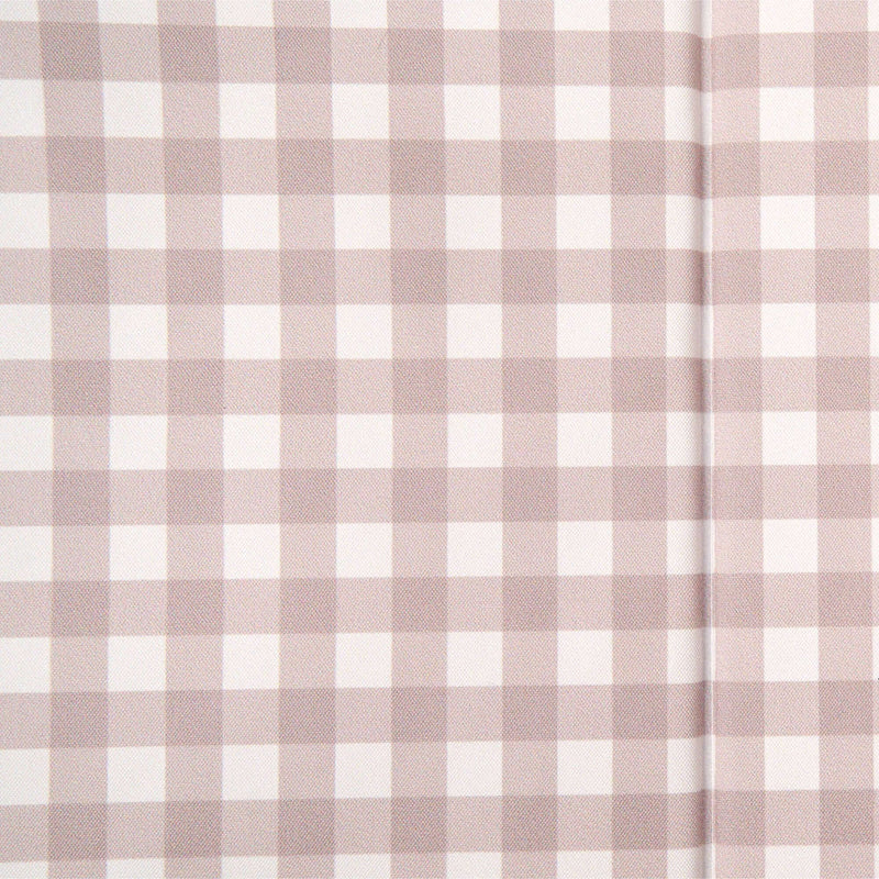 Close-up of the brown gingham Foldable Travel Changing Mat | Bathing & Changing Essentials - Clair de Lune UK