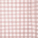 Close up of the pattern on the Gingham Anti-Roll Wedge Baby Changing Mat | Baby Bath Time Essentials - Clair de Lune UK