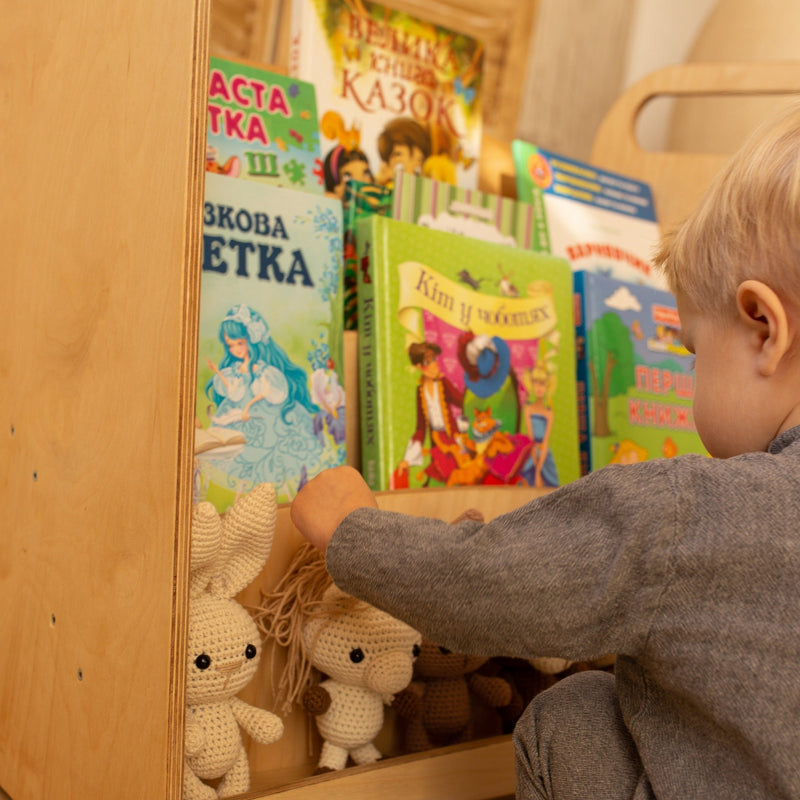 Goodevas Montessori 3 Tier Bookshelf
