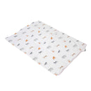 Jungle Dream Foldable Travel Changing Mat laid out flat | Baby Change Mat | Bathing & Changing Essentials - Clair de Lune UK