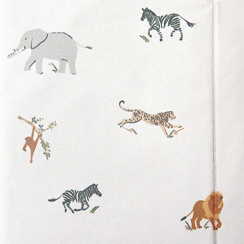 Jungle Dream Foldable Changing Mat close up of the snap fastening closure | Baby Change Mat | Bathing & Changing Essentials - Clair de Lune UK