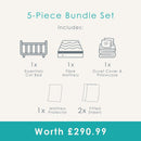 Little Duckling Essentials Cot Bed Bundle
