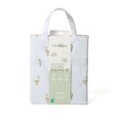 Reversible Little Duckling Cot Bed Duvet Cover and Pillowcase Set in Shopper Bag Gift Set Packaging | Toddler and Baby Bedding | Nursery Linen - Clair de Lune UK