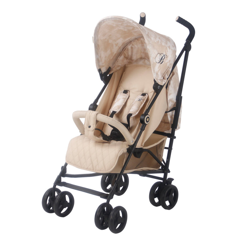 The front of the My Babiie MB02 Billie Faiers Sand Tie Dye Lightweight Stroller | Strollers | Pushchairs, Carrycots & Car Seats Baby | Travel Essentials - Clair de Lune UK