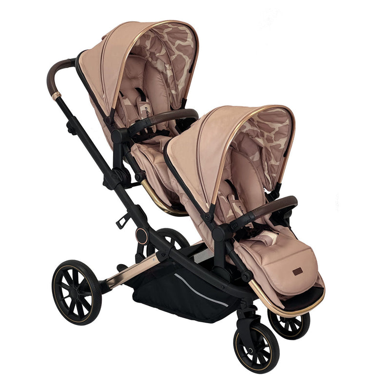 My Babiie MB33 Dani Dyer Giraffe Tandem Pushchair | Buggies, Strollers & Pushchairs | Travel With Your Baby - Clair de Lune UK
