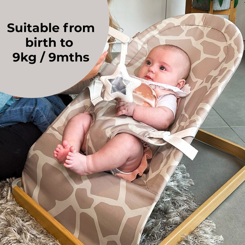My Babiie Dani Dyer Giraffe Baby Bouncer suitable from birth to 9 months | Baby Swings, Rockers & Baby Bouncers | Toys - Clair de Lune