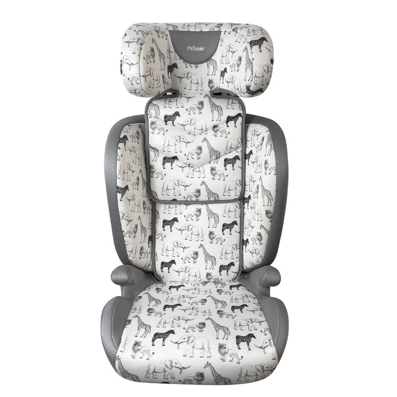 My Babiie Samantha Faiers iSize Safari Car Seat (100-150cm) in the kid size | Baby, Toddler & Kid Car Seats | Travel With Baby - Clair de Lune UK