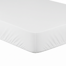 Close up of the Fitted Mattress Protector to fit Cot/Cot Bed | Soft Baby Sheets | Cot Bed Bedding - Clair de Lune UK