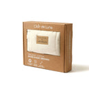 Cream Organic Moses Basket Bedding Set in eco brown box packaging | Moses Baby Baskets & Bassinets | Nursery Furniture - Clair de Lune UK