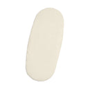 Cream Organic Cotton Fitted Moses Sheet 74 x 30 cm - | Soft Baby Sheets | Moses Basket Bedding | Nursery Linen - Clair de Lune UK