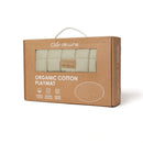 Sage Organic Baby Play Mat in stylish and giftable brown box packaging | Baby Tummy Time Toys - Clair de Lune UK