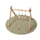 Sage Organic Play Mat and Wooden Play Gym Set | Baby Play Mats & Gyms | Baby Tummy Time Toys - Clair de Lune UK