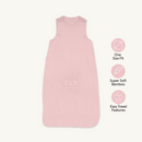  Pink pinstripe bamboo Smart baby sleeping bag 2.5 tog from GrowGrows 