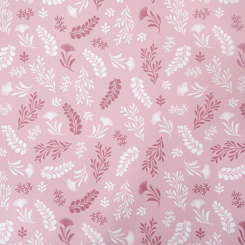 East Coast Close up of the flowers and design on the Pink Posie Changing Mat  | Bathing & Changing Essentials - Clair de Lune UK