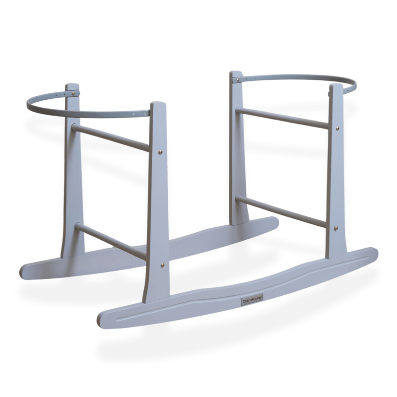 Standard Rocking Moses Basket Stand Moses Basket Stands Moses Baskets and Stands Co sleepers Nursery Furniture Clair de Lune UK