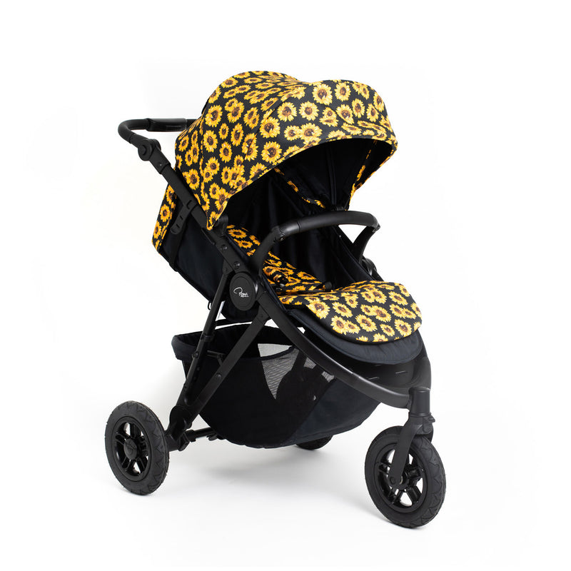 Sunflower Roma Atlas 3 Wheel Pram | Strollers, Pushchairs & Prams | Pushchairs, Carrycots & Car Seats Baby | Travel Essentials - Clair de Lune UK