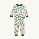 Grow Grows Organic Safari Slumber Pyjamas | Organic Kids PJs and Nightwear - Clair de Lune UK
