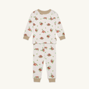 GrowGrows Organic Sleepy Sloth Pyjamas | Organic Kids PJs and Nightwear - Clair de Lune UK