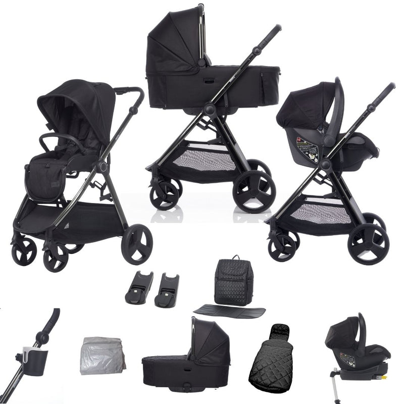 Didofy Black Stargazer 11 Piece Ultimate Travel System Bundle | Didofy | Pushchairs and Travel Systems | Baby & Kid Travel - Clair de Lune UK