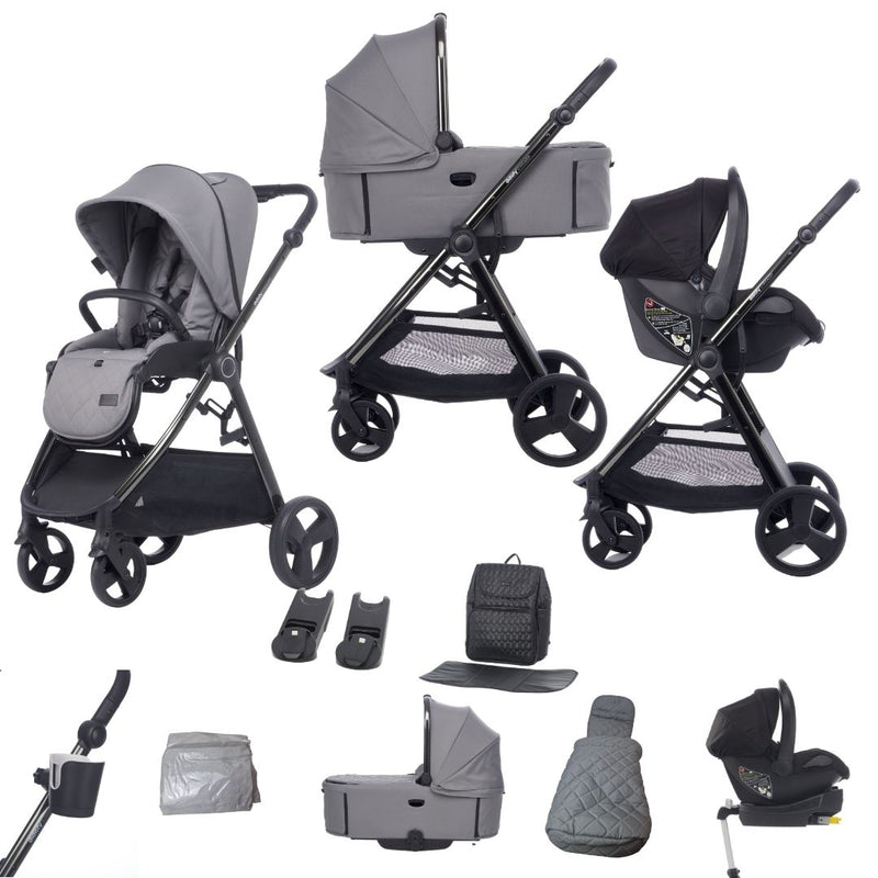 Didofy Grey Stargazer 11 Piece Ultimate Travel System Bundle | Didofy | Pushchairs and Travel Systems | Baby & Kid Travel - Clair de Lune UK