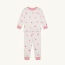 Grow Grows Organic Tiny Twirls Pyjamas | Organic Kids PJs and Nightwear - Clair de Lune UK