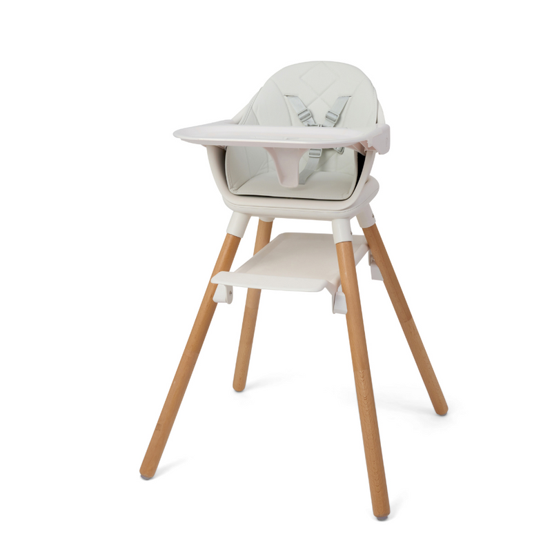 White 6in1 High Chair | High chairs | Feeding & Weaning | Toddler Furniture - Clair de Lune UK