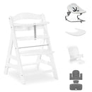 Hauck Alpha+ Wooden Highchair Bundle