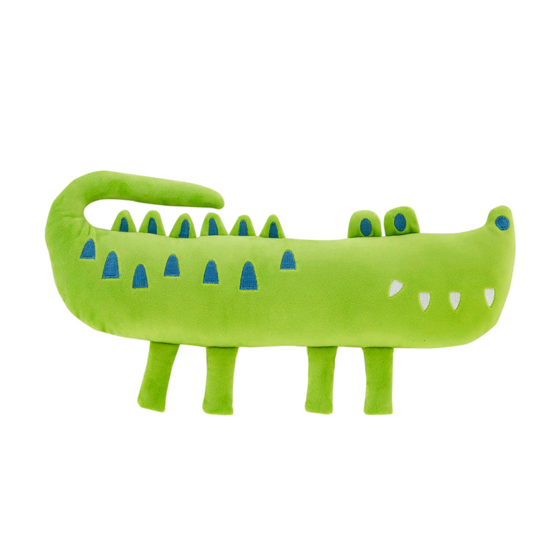 Cosatto Crocodile Green Shaped Cushion | Nursery Decorations | Nursery Furniture - Clair de Lune UK